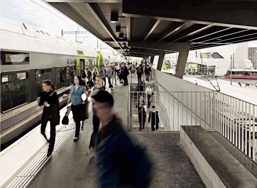 Image de la gare de Berne Brünnen